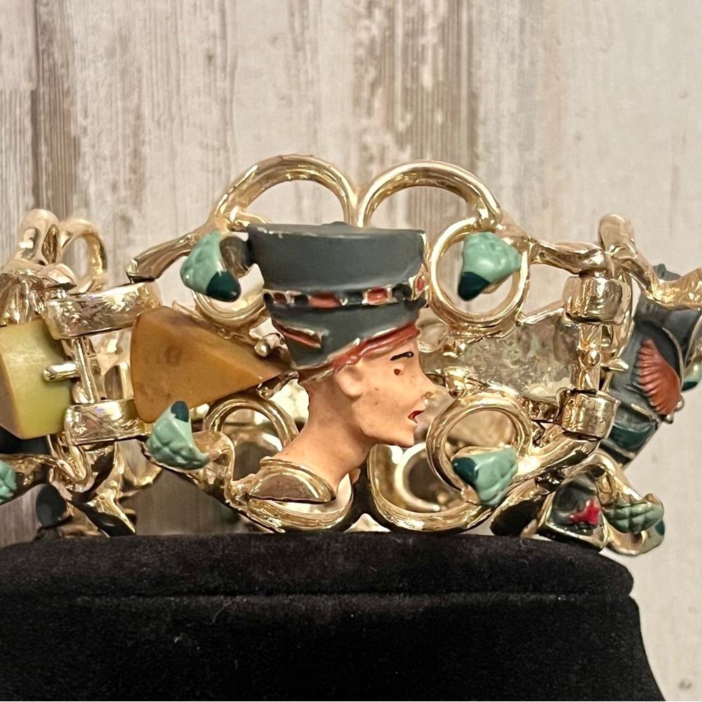 Rare Vintage Hobe Egyptian Bracelet